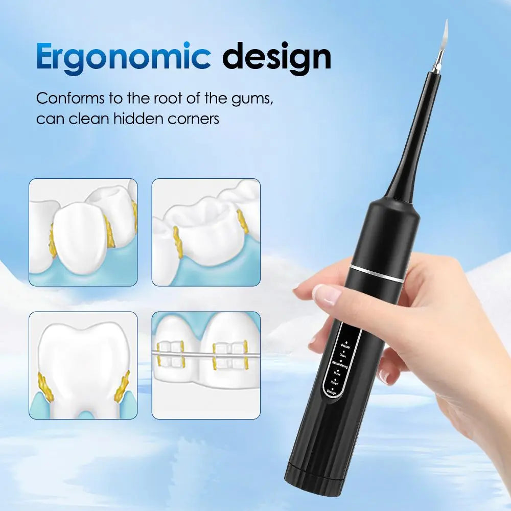 Units 6-Speed Adjustable Electric Toothbrush with Replacement Brush Head, Waterproof Type-C Charging Toothbrush, Deep Cleansing & Gum Protection for Adults, Rechargeable Electronic Teeth Cleaning Tool, Home Teeth Cleaner