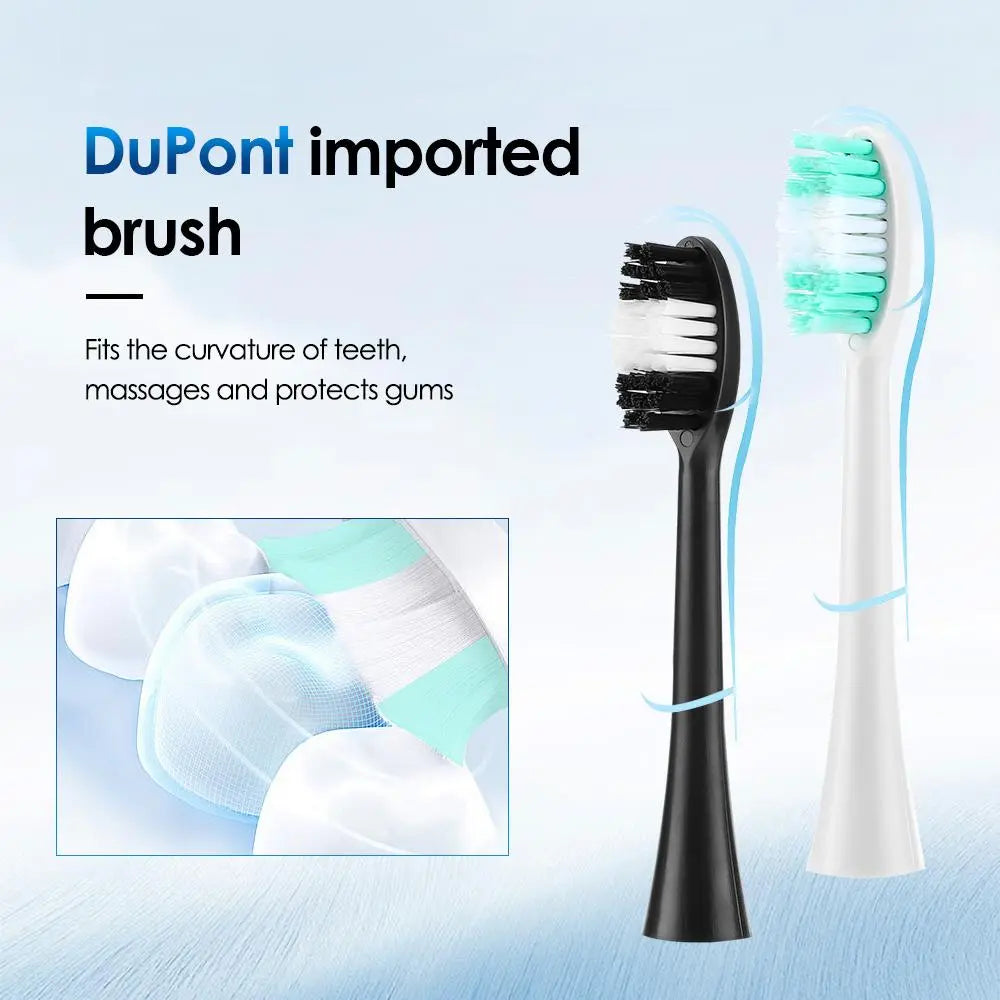 Units 6-Speed Adjustable Electric Toothbrush with Replacement Brush Head, Waterproof Type-C Charging Toothbrush, Deep Cleansing & Gum Protection for Adults, Rechargeable Electronic Teeth Cleaning Tool, Home Teeth Cleaner