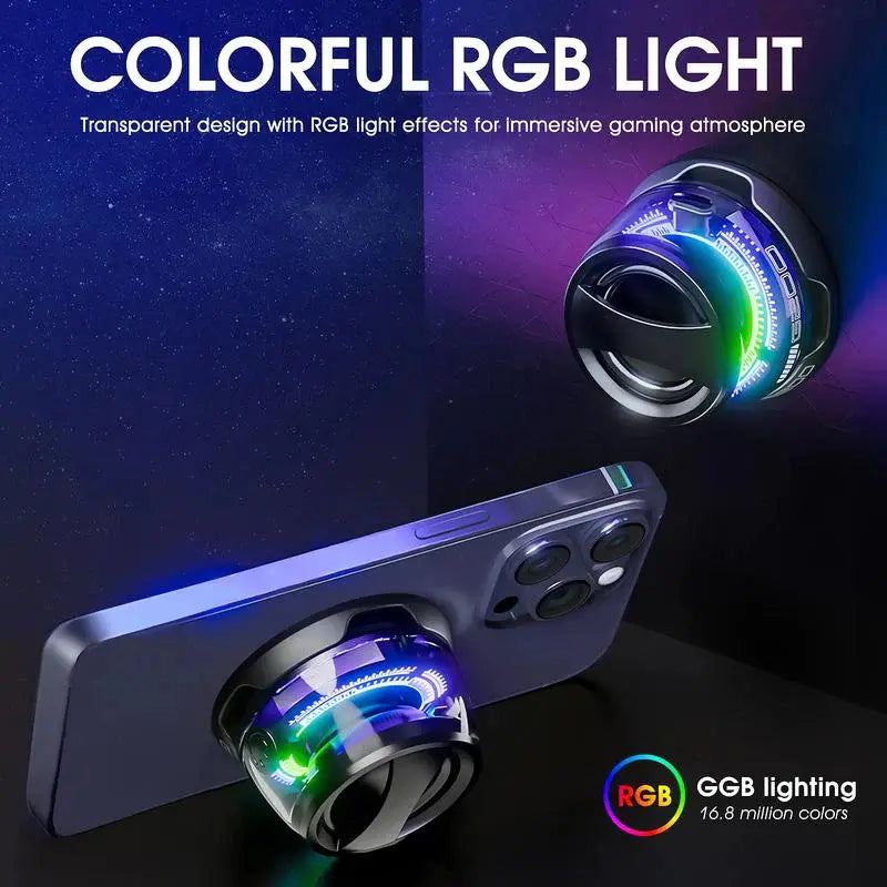 G200 Mini Bluetooth Speaker with Magnetic Base & LED Lights, Portable 5W Driver, 4-Hour Battery Life, Compatible with iPhone 13/14/15/16, Ideal for Travelling & Camping