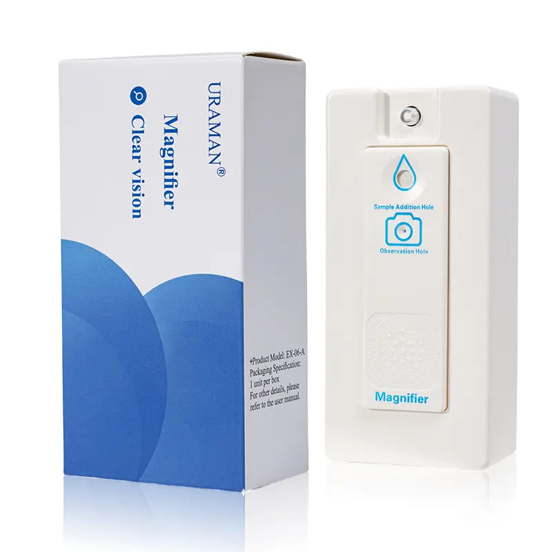 Magnifier Pro Disposable Clear field of view Private and easyto use Disposable lens (reusable base)